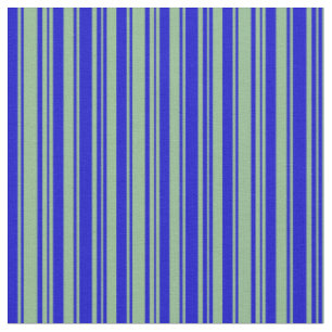 Tissu Bleu et mer Noire Vert Grandes Motif