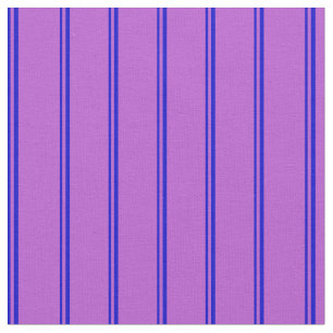 Tissu Bleu et orchidée Grilles/Lignes Motif