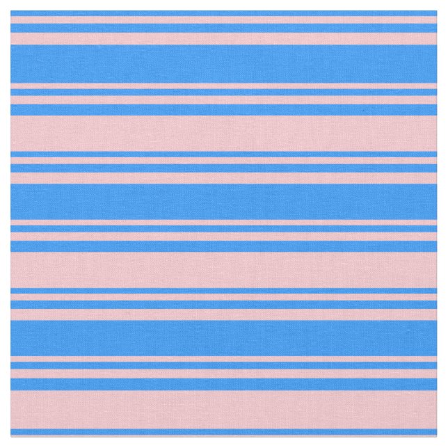 Tissu Bleu et rose (Fermer)