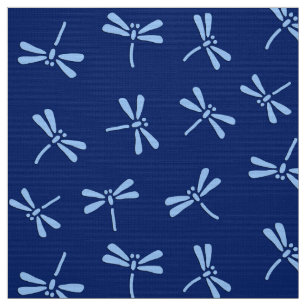 Tissu Bleu japonais de motif, de cobalt et de ciel de
