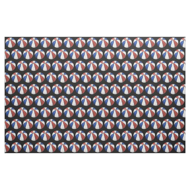 Tissu bleu rouge (Fat Quarter)