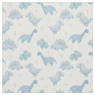 Tissu Blue Dinosaur Motif Boys