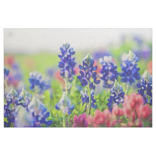 Tissu Bluebonnet de Texas (Yard)