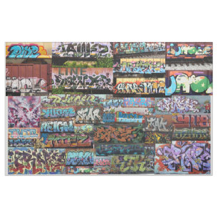 Tissu Bombe de graffiti