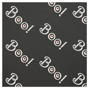 Tissu BOO Halloween Fabric Halloween Fabrics Personnalis