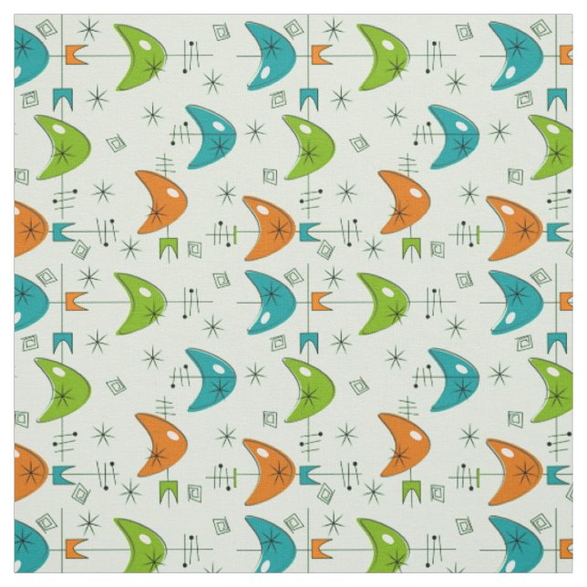 Tissu Boomerangs ! (Échantillon)