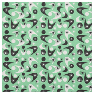 Tissu Boomerangs rétro