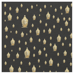 Tissu bouddha doré