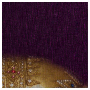 Tissu bouddha doré en violet