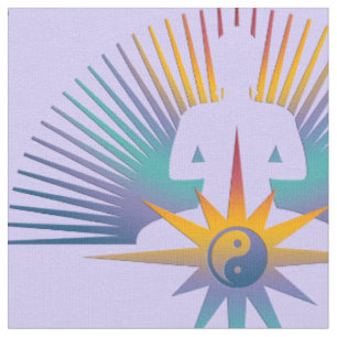 Tissu Bouddha Sun et étoile + votre backgriund et idée