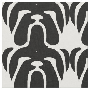 Tissu bouledogue tribal