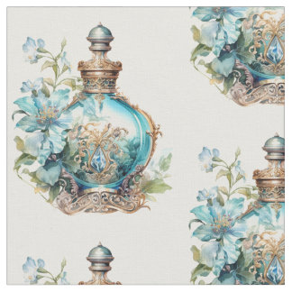 Tissu Bouteille de parfum Art Déco Opulence