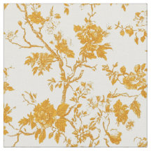 Branches de toile dorée