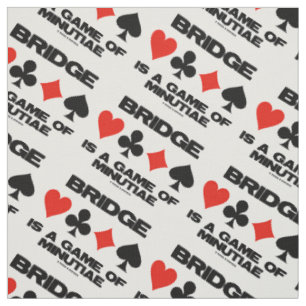 Tissu Bridge Est Un Jeu De Minutiae Four Card Costumes H