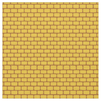 Tissu Brique jaune de Faux