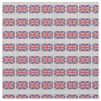 Tissu britannique d'impression de drapeau de KRW