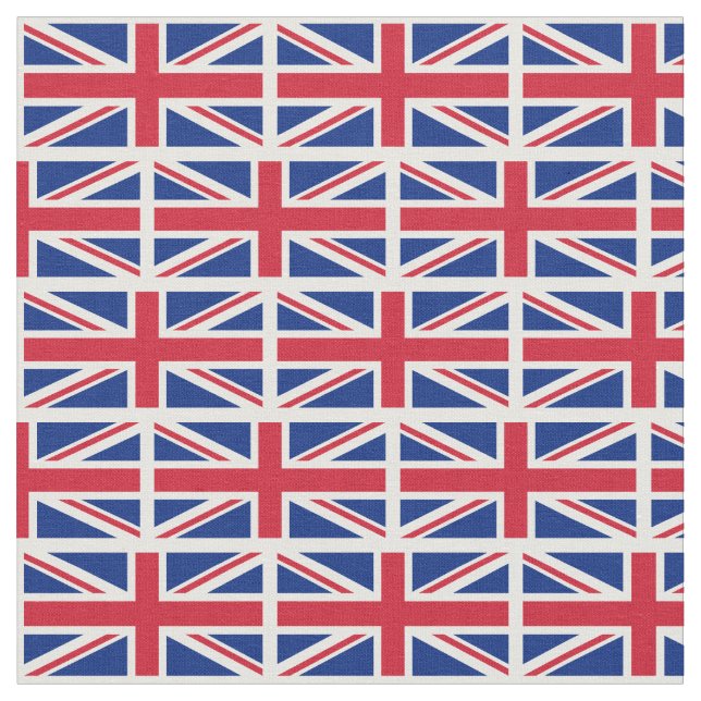 Tissu British Flag & Royaume-Uni, mode Fabric/sport (Fermer)