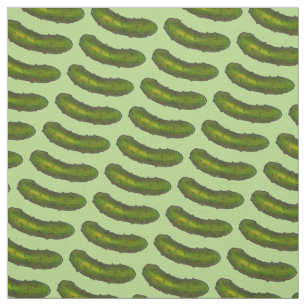 Tissu Brochure Crunchy Green Kosher Dill Pickle de pied 