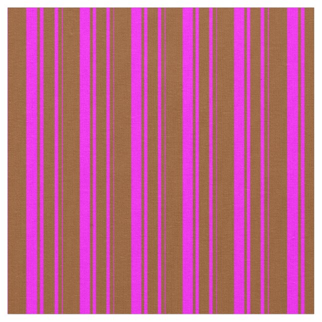 Tissu Brown et Fuchsia (Fermer)