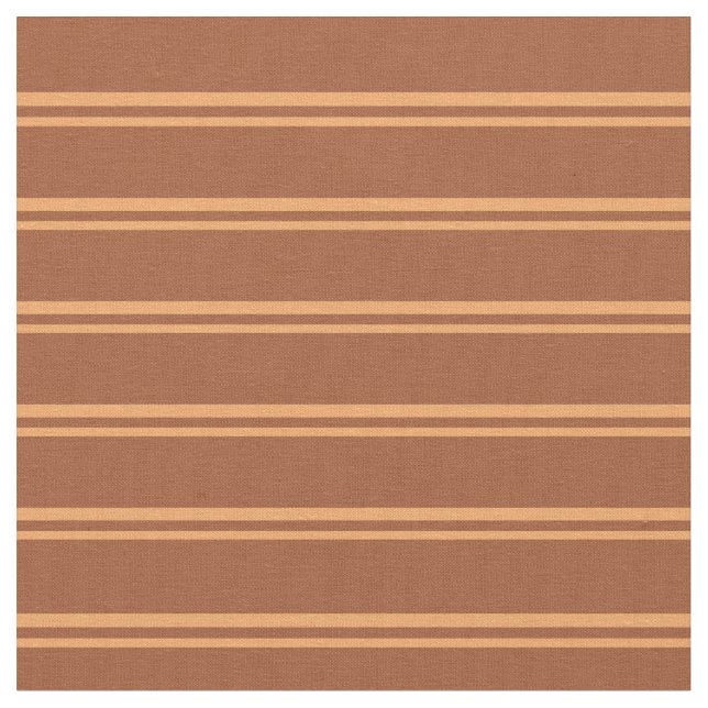 Tissu Brown & Sienna Colorated Lines Motif (Fermer)