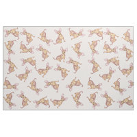 Brun rose peint par aquarelle mignonne de chiwawa