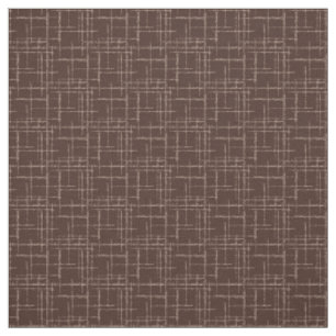 Tissu Brun texturé.