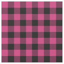Buffle rose clair, chèque Plaid