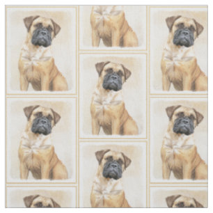 Tissu Bullmastiff Painting - Cute Original Dog Art