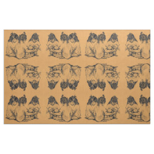 Tissu Bunnies Plage