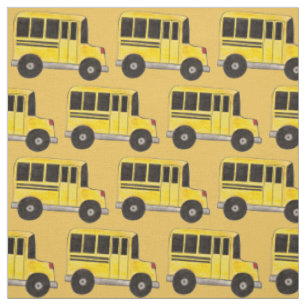 Tissu Bus scolaire Jaune Conducteur Bus Enseignant