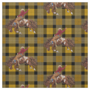 Tissu Buster de Bronco de Western Cowboy-Rodeo
