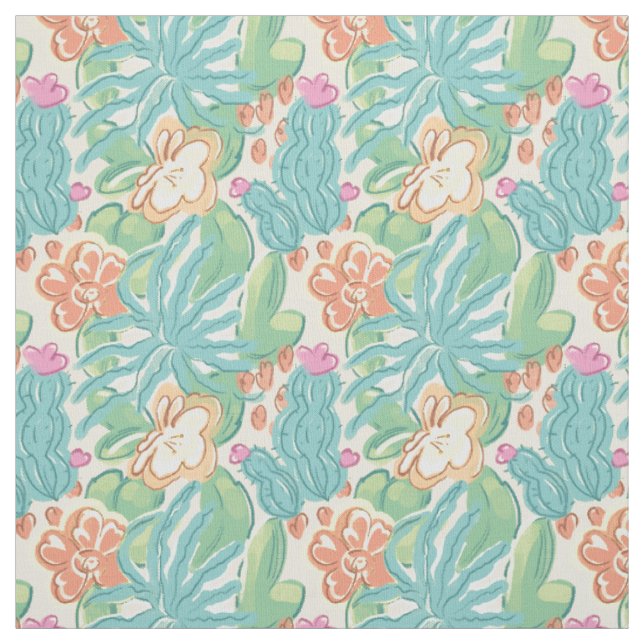 Tissu Cactus (Échantillon)