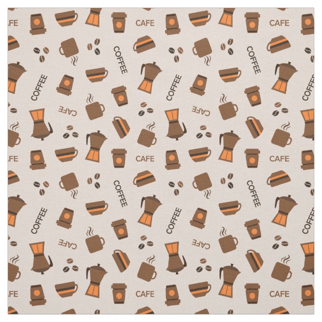 Tissu Café (Échantillon)