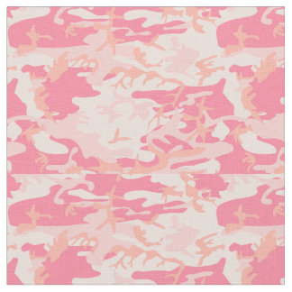 Tissu Camo rose Manly