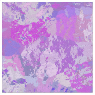 Tissu Camo rose violet Abstrait