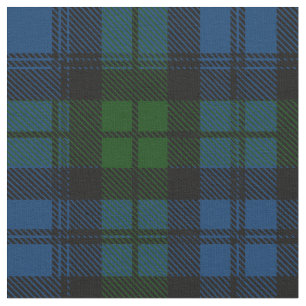 Tissu Campbell Scottish Clan Tartan Grande Tuile