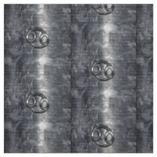 Tissu Cancer Zodiac Connexion de style industriel