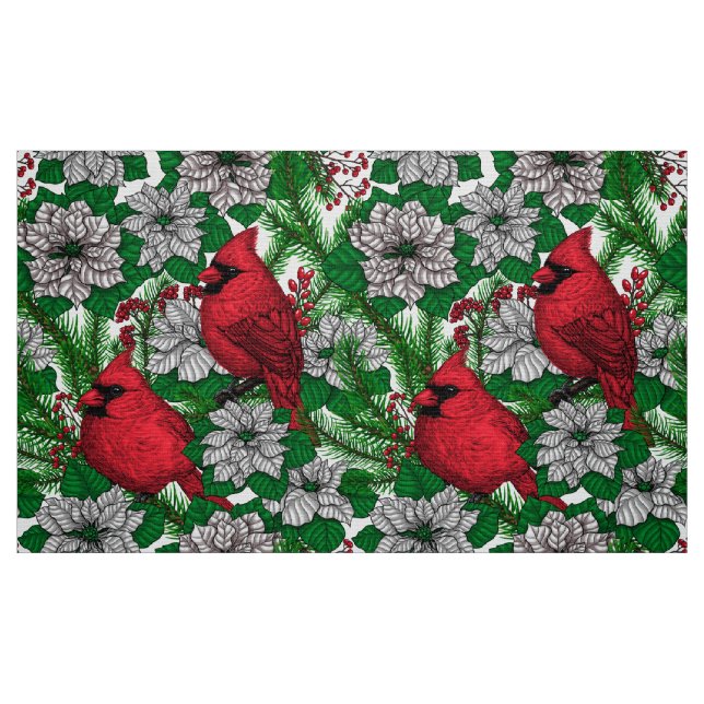 Tissu Cardinaux 2 (Fat Quarter)