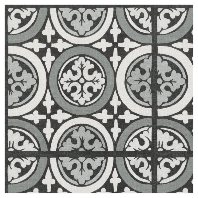 Tissu Carrelage Renaissance Décor (Fermer)