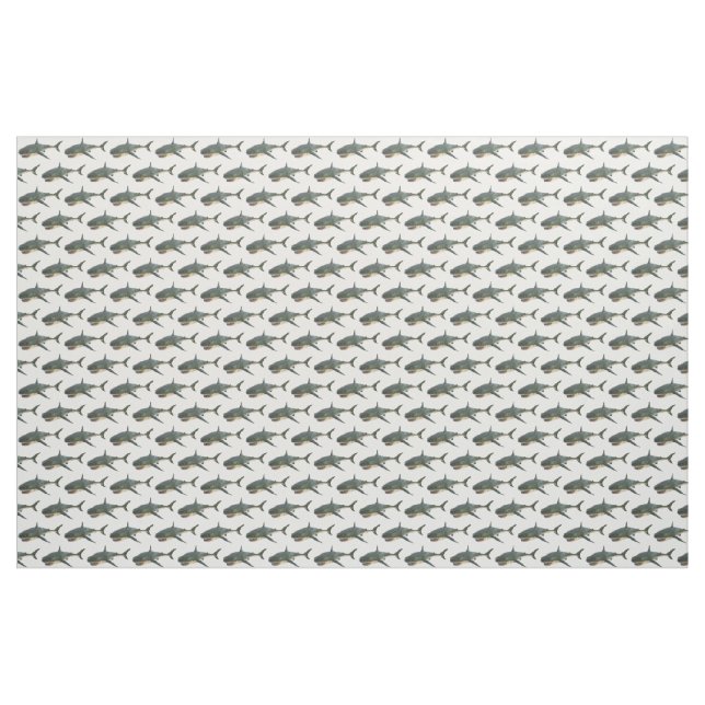 Tissu Carte d'identification des requins (Yard)