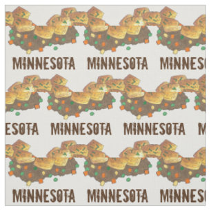 Tissu Casserole à plat chaud du Minnesota Tot Hotdish