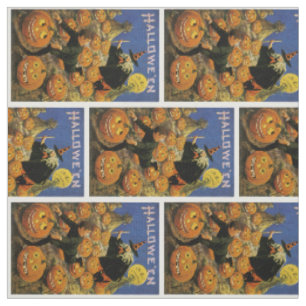 Tissu Cauchemar de correction de citrouille de Halloween