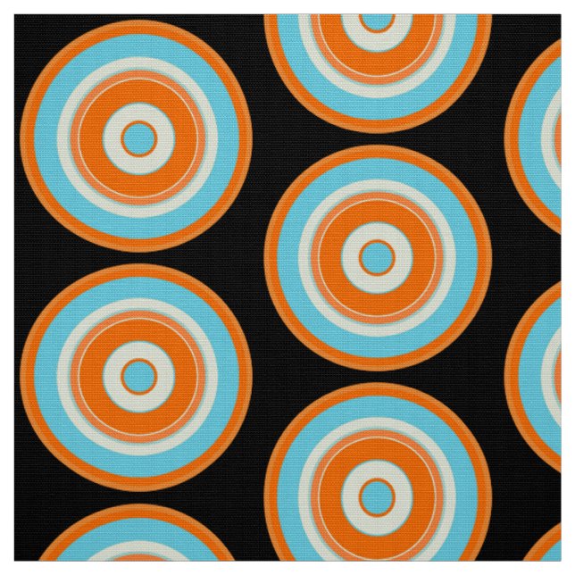 Tissu Cercles colorés 03 (Échantillon)