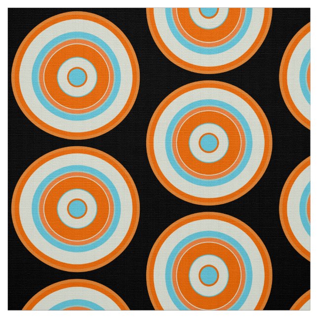 Tissu Cercles colorés 03a (Échantillon)
