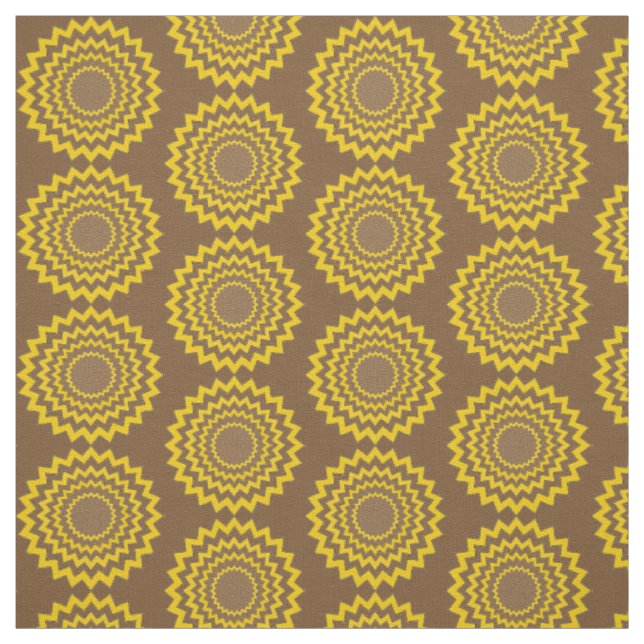 Tissu - Cercles concentrés (Échantillon)