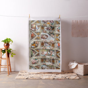 Tissu Chapelle Sixtine Michelangelo - Vatican, Rome, Ita