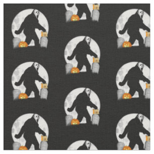 Tissu Chasse au Squatch Halloween