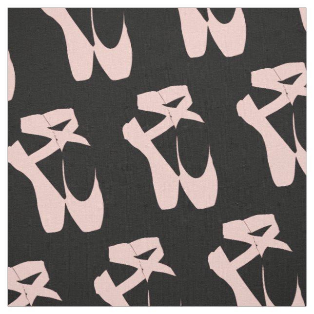 Tissu Chaussure de ballet rose danseur de ballet (Échantillon)