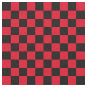 Tissu Chèques noirs  Couleur DO-IT-YOURSELF Arrière - 