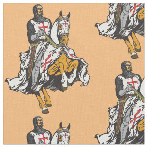 Tissu Chevalier templier